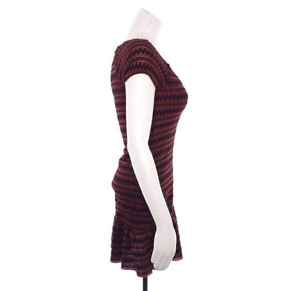 Free People Textured Mini Dress Womens Size XS - Picture 5 of 9